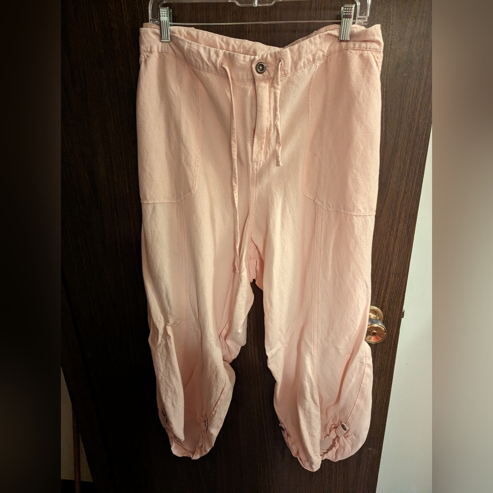 Lane Bryant Pink Capris